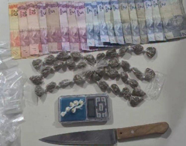 Operação do 21º BPM apreende drogas e materiais do tráfico em Vitória de Santo Antão