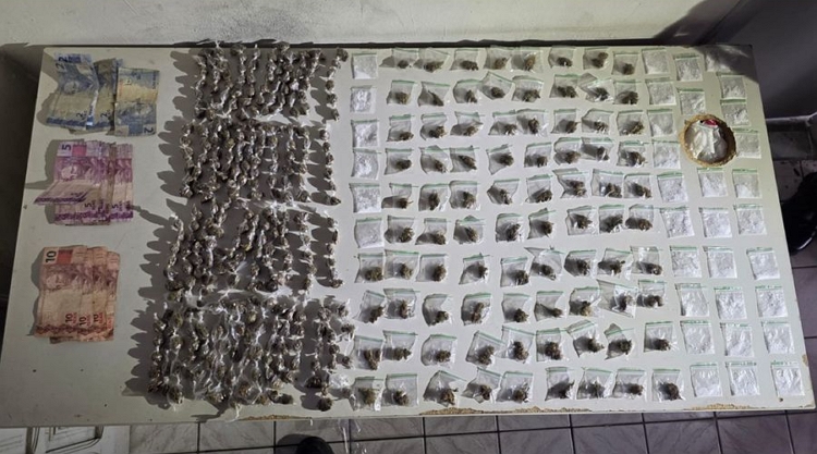 Homem é detido por tráfico de drogas em ação policial em Glória do Goitá