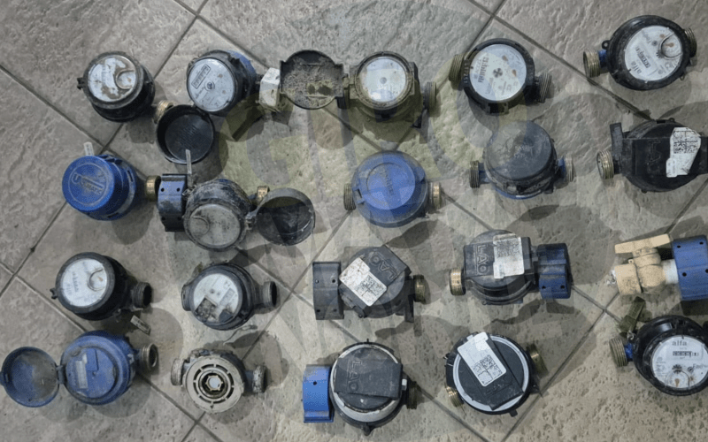 Homens são detidos em Carpina por furto e receptação de hidrômetros