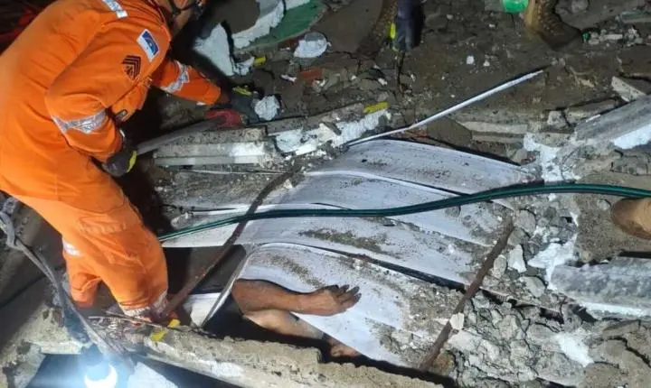 Idoso de 72 anos falece após desabamento de imóvel em Olinda