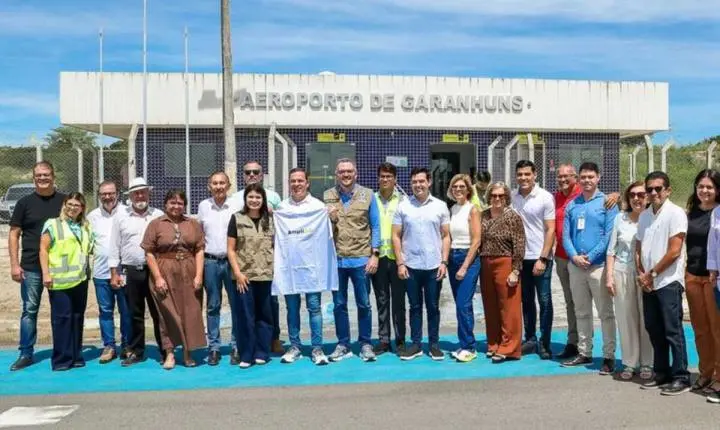 Ministro Tomé Franca anuncia R$ 22,1 milhões para o aeroporto de Garanhuns